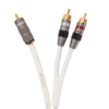 Cablu subwoofer SUPRA Y-LINK 1RCA-2RCA WHITE