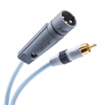 Cablu subwoofer SUPRA SUBLINK 1RCA-1XLR/M BLUE
