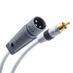 Cablu subwoofer SUPRA SUBLINK 1RCA-1XLR/M WHITE
