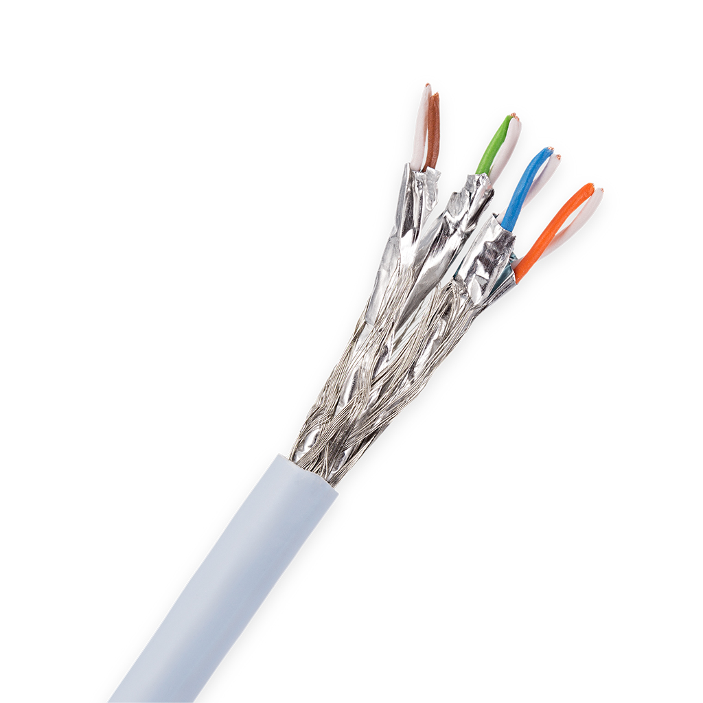 Cat8-cable_stripped_1024 Cablu Cablu Supra CAT 8 STP