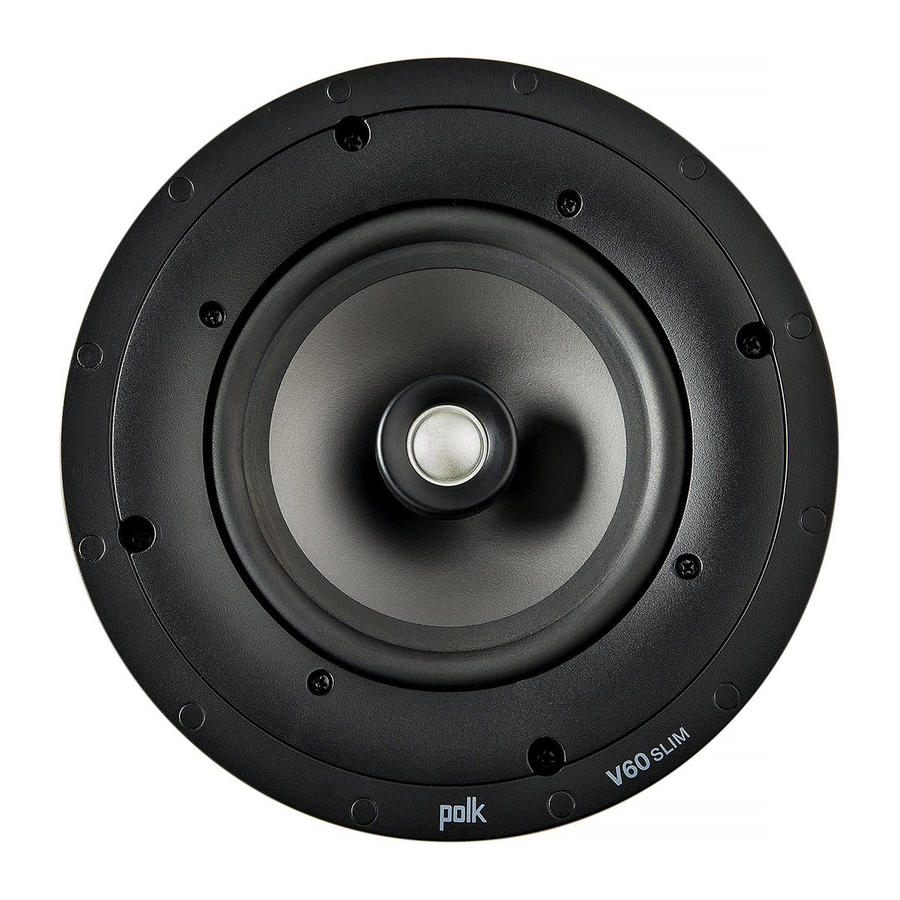 Boxă de tavan V60 Slim