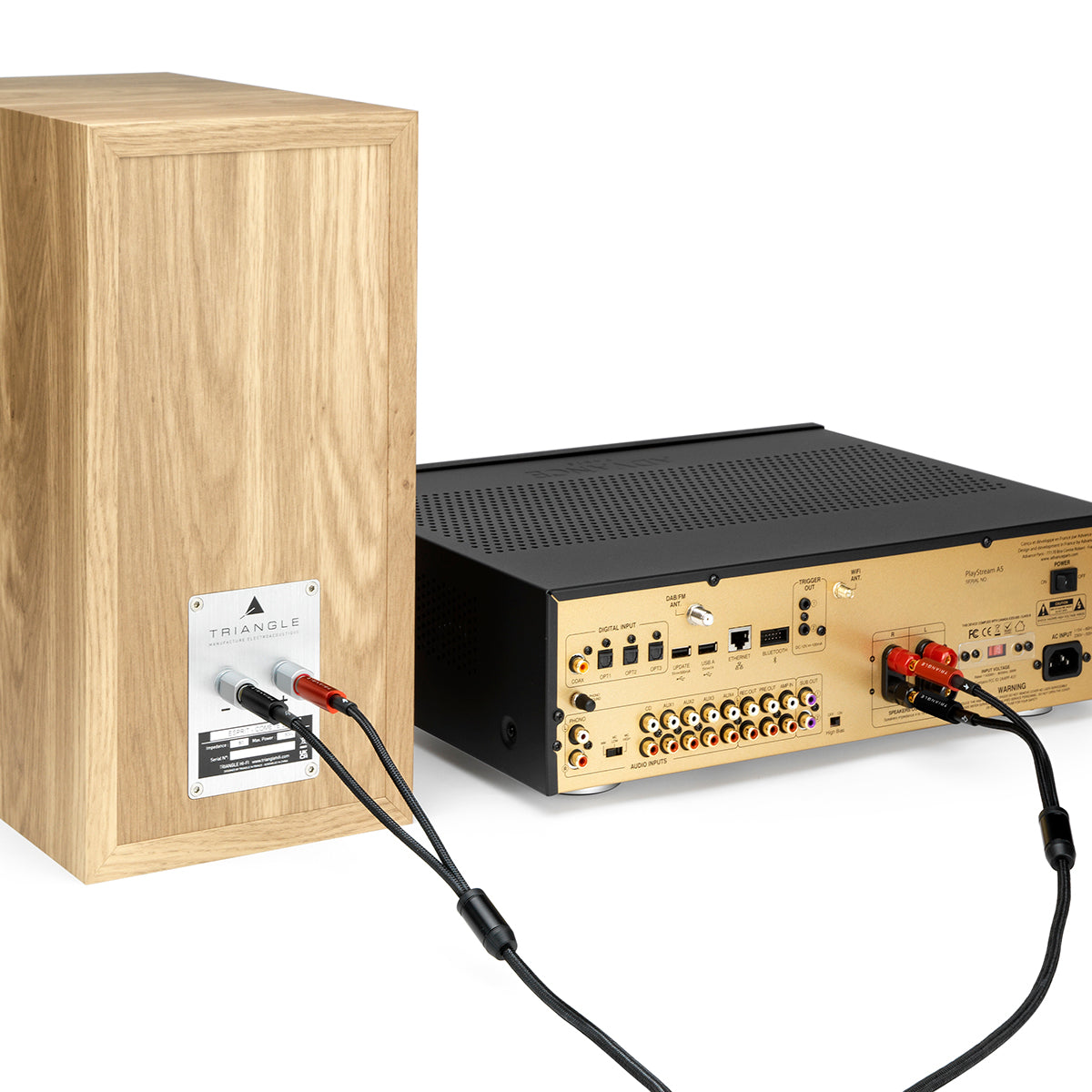 Cablu boxe Triangle BLACK Serie 2x2.5m - imagine 2