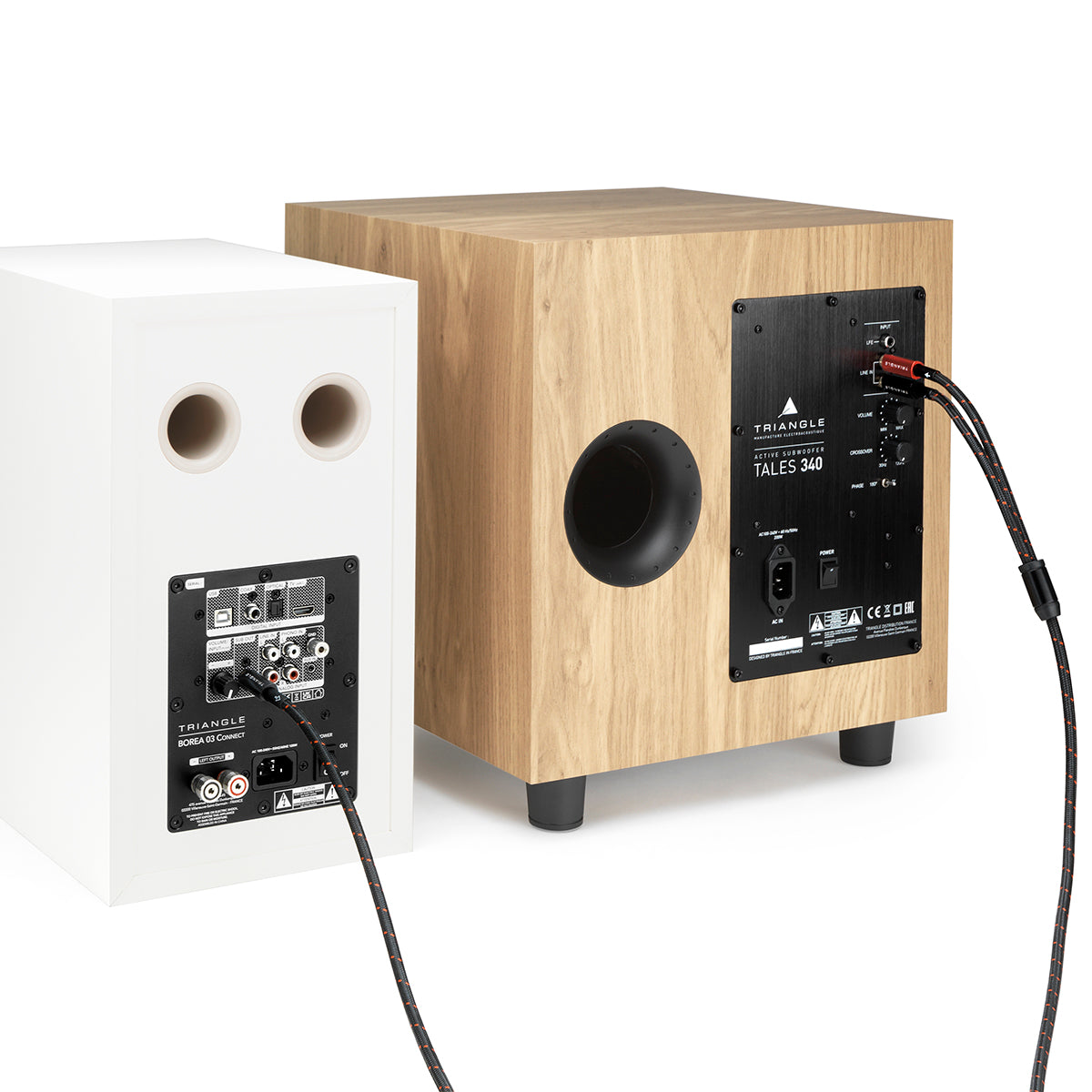 Cablu RCA subwoofer Triangle RED 3m - imagine 3