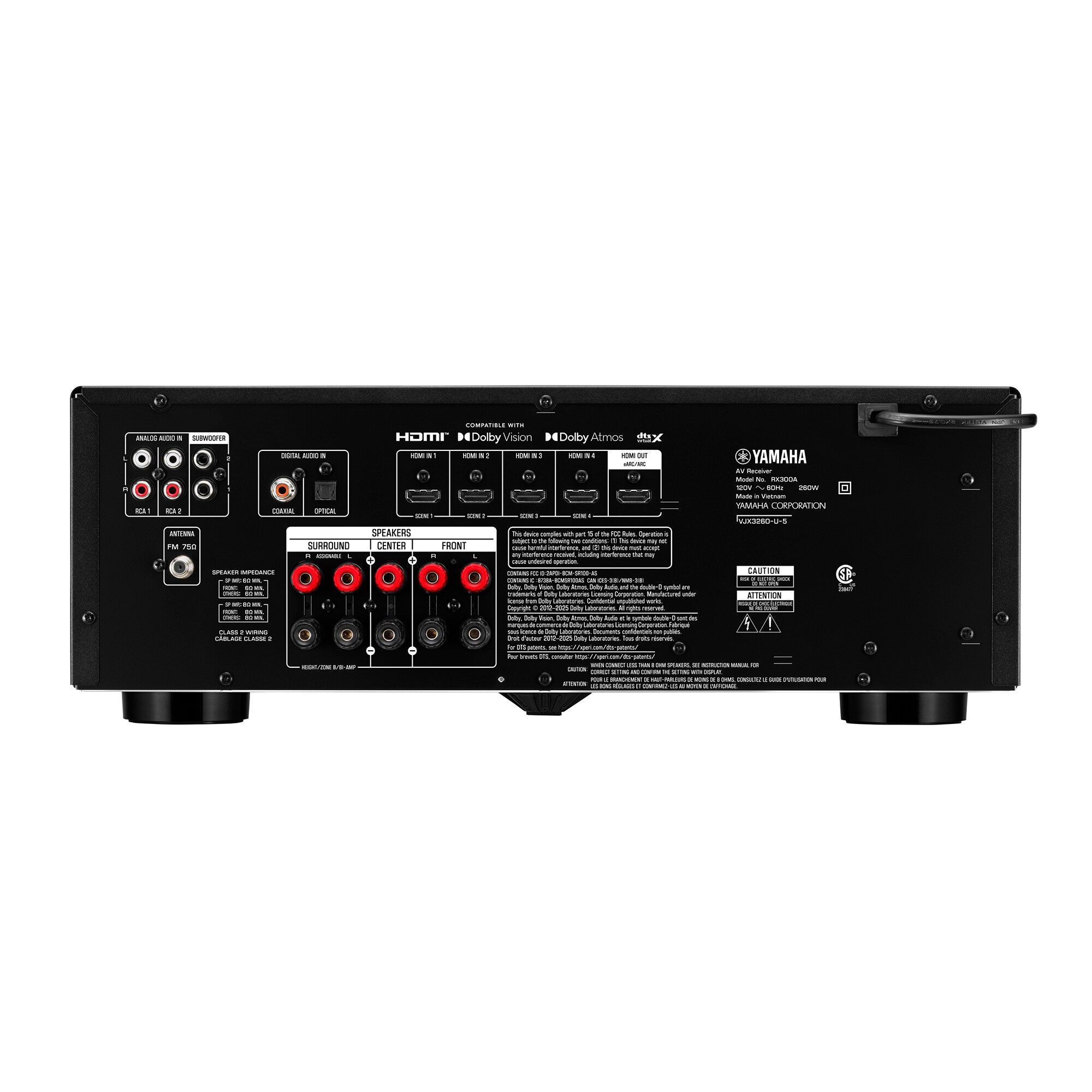Receiver AV RX-300 - imagine 3