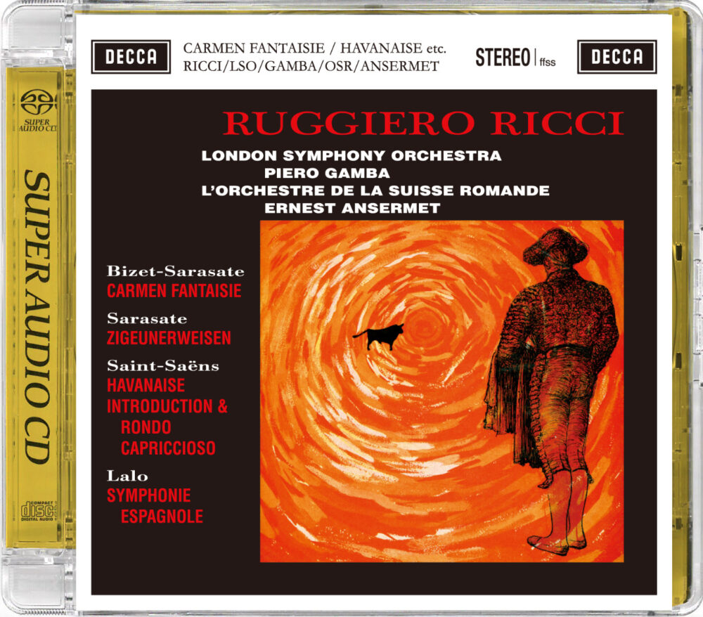R. Ricci & London Symphony, P.Gamba & L’Orchestre de la Suisse Romande - Carmen Fantasie, Havanaise (SACD hibrid)
