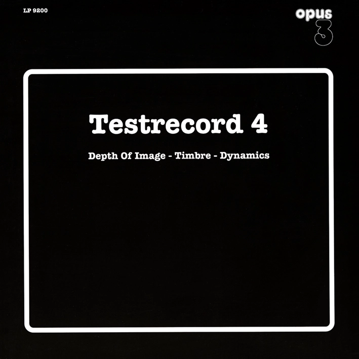 Testrecord 4: Depth Of Image, Timbre, Dynamics (Vinil 180g, LP)