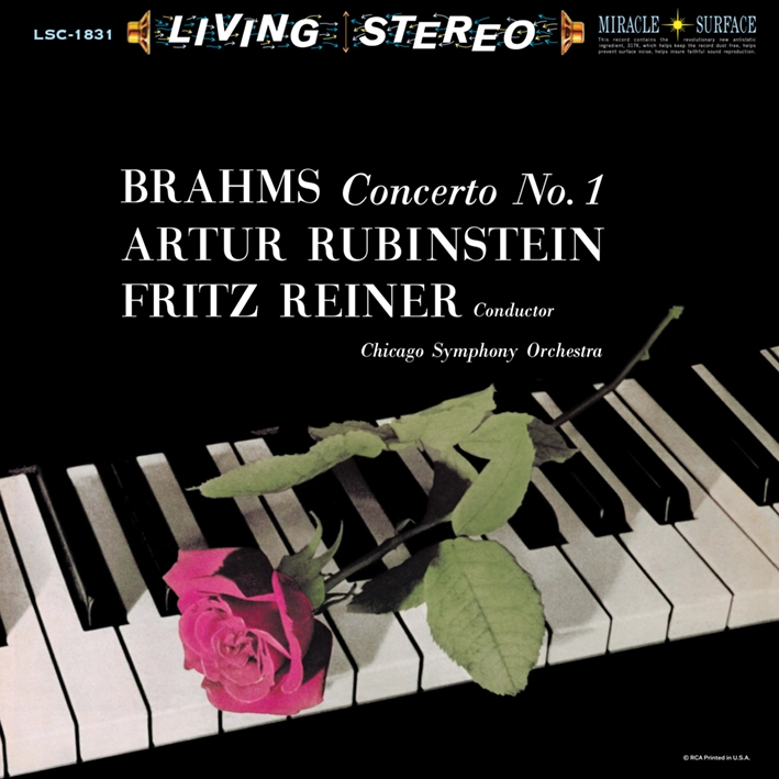 Arthur Rubinstein / Fritz Reiner & CSO - Brahms: Piano Concerto No. 1 in D Minor, Op. 15 (Vinil 180g, LP dublu)