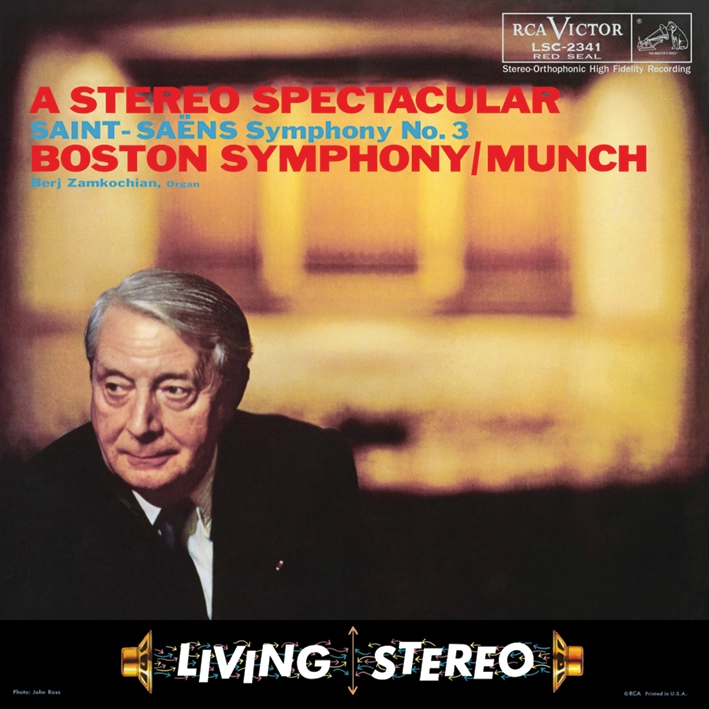 Charles Munch & Boston Symphony Orchestra - Saint-Saens: Symphony No. 3 - A Stereo Spectacular (Vinil 180g, LP dublu)