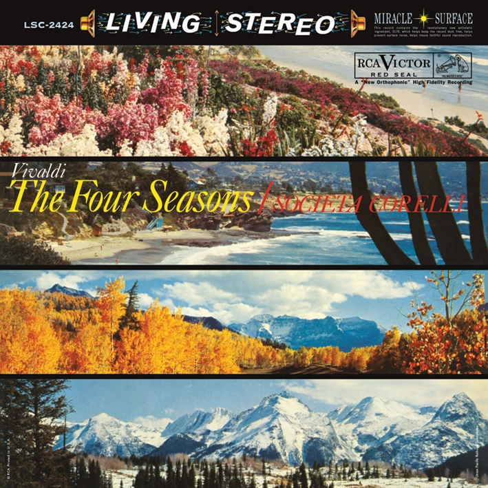 Societa Corelli - Vivaldi: The Four Seasons (Vinil 180g, LP dublu)