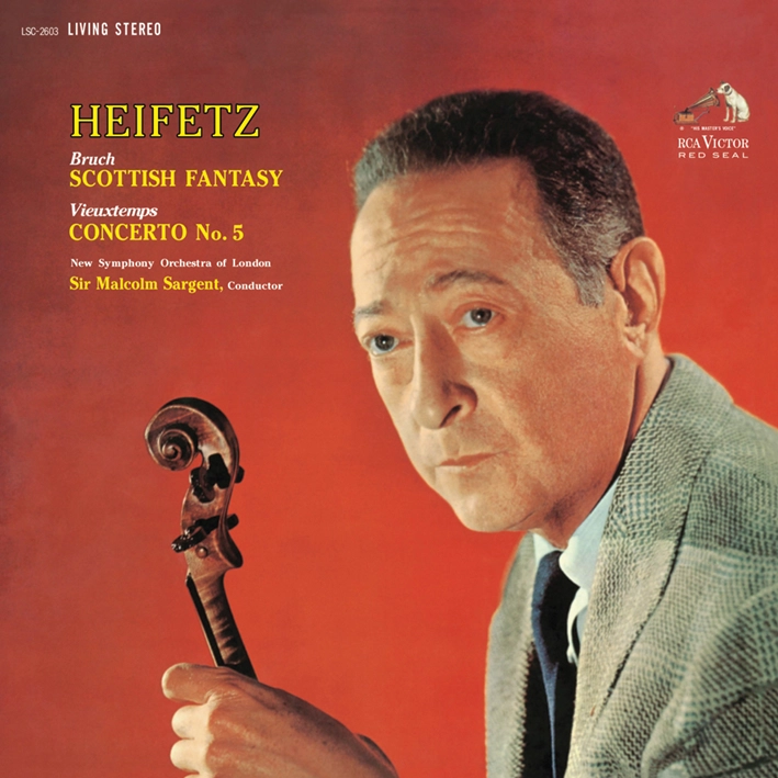 Jascha Heifetz / Sir Malcolm Sargent & New Symphony Orchestra of London - Bruch: Scottish Fantasy (Vinil 180g, LP dublu)