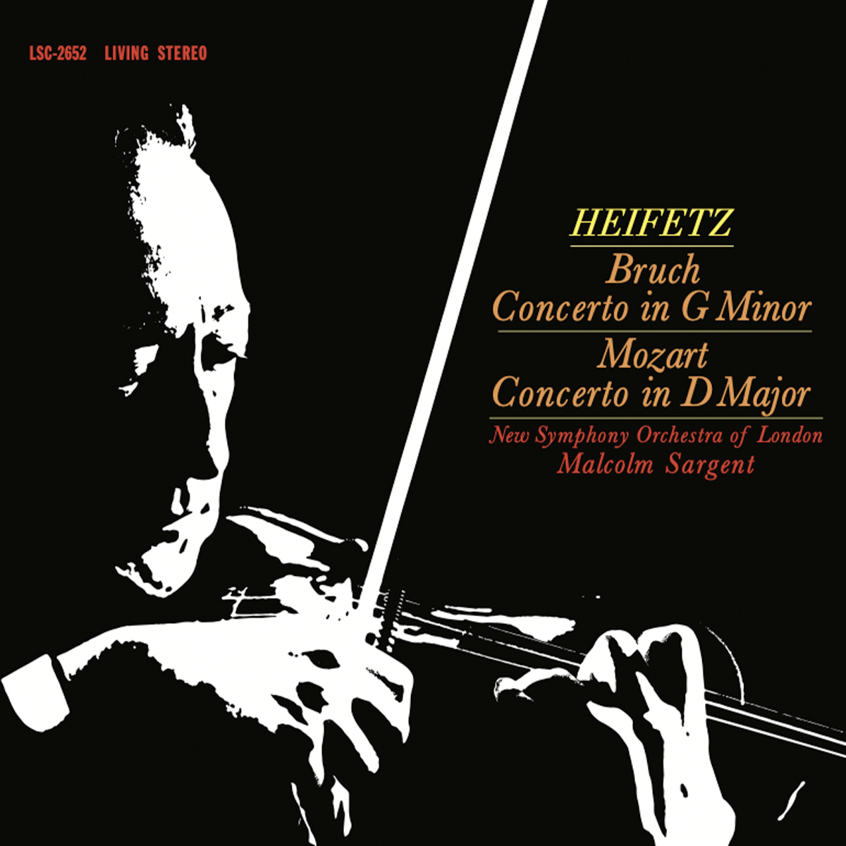 Jascha Heifetz / Sir Malcolm Sargent & New Symphony Orchestra of London - Bruch: Concerto In G Minor (Vinil 180g, LP)