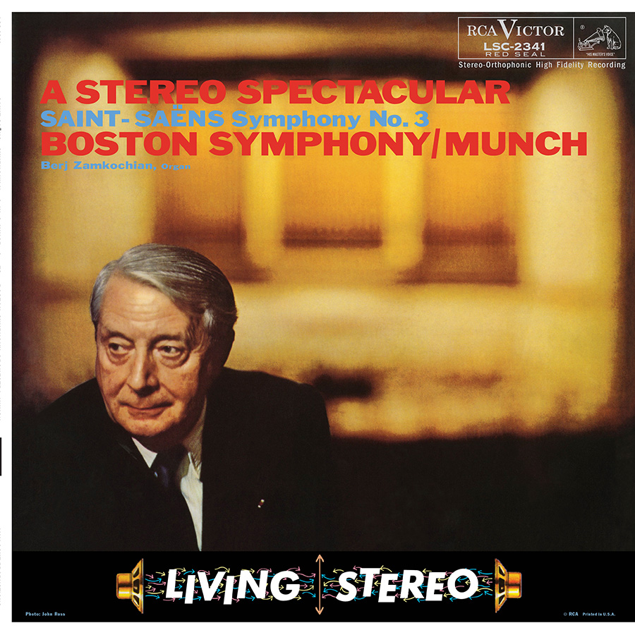 Charles Munch & Boston Symphony Orchestra - Saint-Saens: Symphony No. 3 - A Stereo Spectacular (Vinil 180g, LP)