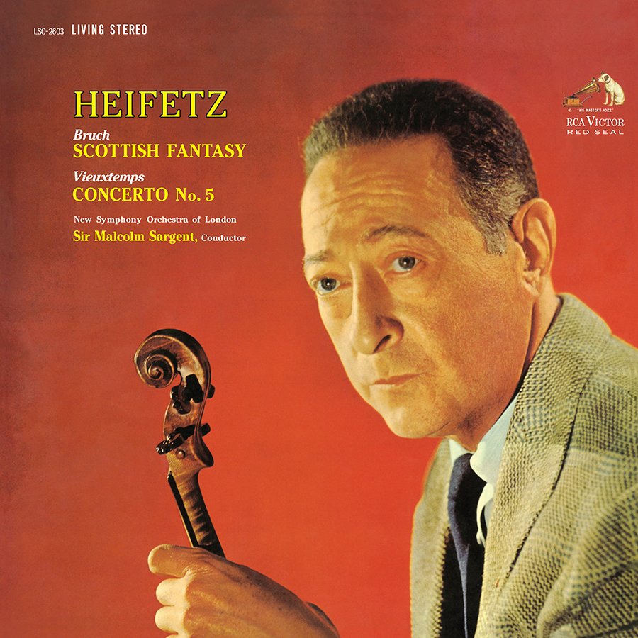 Jascha Heifetz / Sir Malcolm Sargent & New Symphony Orchestra of London - Bruch: Scottish Fantasy (Vinil 180g, LP)