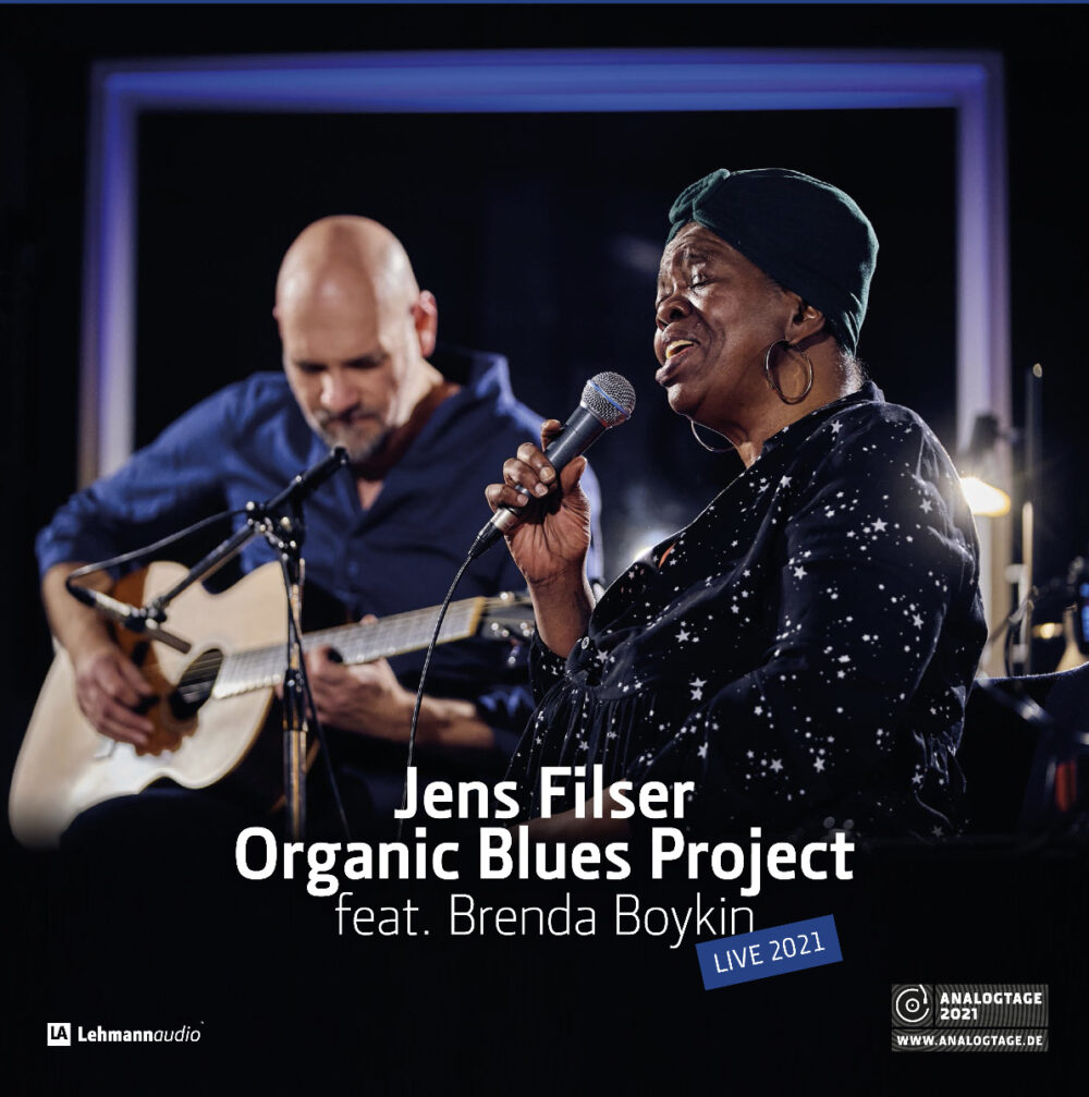 Jens Filser Organic Blues Project feat. Brenda Boykin - Live 2021 (Vinil 180g, LP)