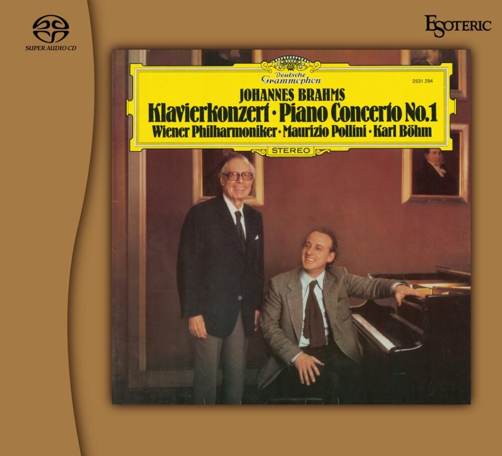 Karl Böhm & Wiener Philharmoniker/Maurizio Pollini - Brahms: Piano Concerto No.1 (SACD hibrid dublu)