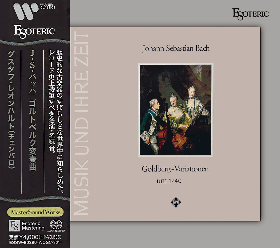 Gustav Leonhardt - J.S. Bach: Goldberg – Variationen um 1740 (SACD hibrid)