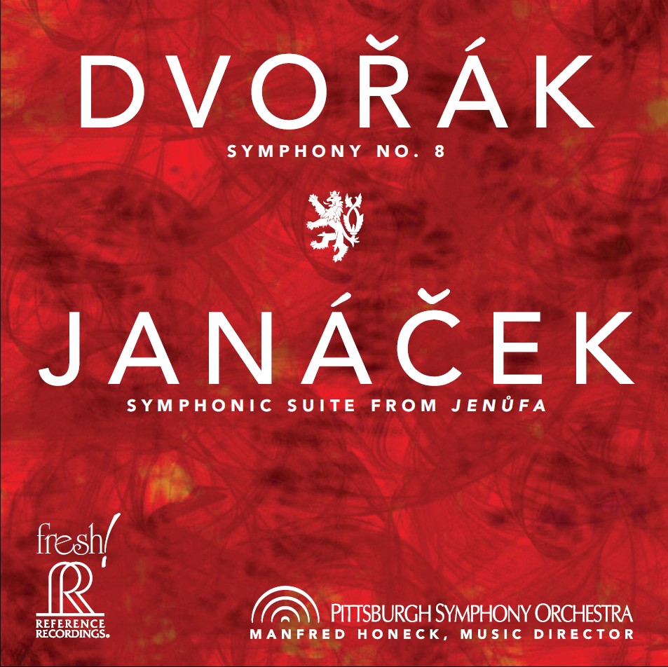 Manfred Honeck & Pittsburgh Symphony - Dvorak: Symphony No. 8 & Janacek: Symphony Suite from Jenufa (SACD hibrid multicanal, HDCD)