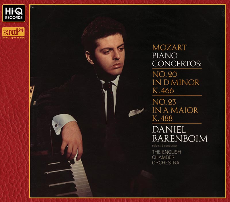 Daniel Barenboim & English Chamber Orchestra - Mozart: Piano Concertos No. 20 & 23 (XRCD24)