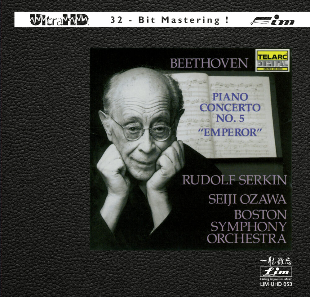Seiji Ozawa & Boston Symphony Orchestra - Beethoven: Piano Concerto No. 5 'Emperor' (Ultra HD CD)