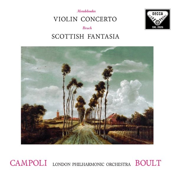 Alfredo Campoli / Adrian Boult - Mendelssohn: Violin Concerto, Bruch: Scottish Fantasia (Vinil 180g, LP)