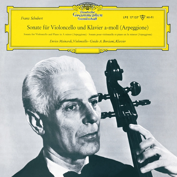 Enrico Mainardi - Schubert: Arpeggione Sonata in A minor, D821 (Vinil 180g, LP)