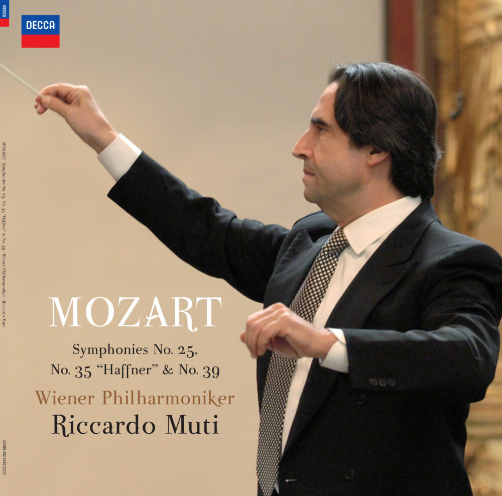 Riccardo Muti & Wiener Philharmoniker - Mozart: Symphonies No. 25, No. 35 "Haffner" & No. 39 (Vinil 180g, LP dublu)