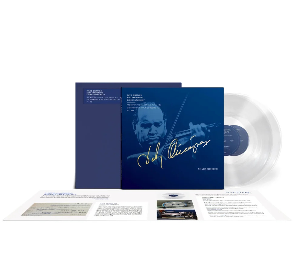Oistrakh & Sanderling / Mravinsky - Prokofiev & Shostakovich: Concertos [Sapphire Edition] (Vinil 180g, LP dublu)