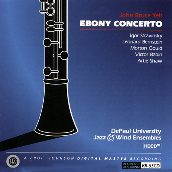 John Bruce Yeh - Ebony Concerto (HDCD, CD)