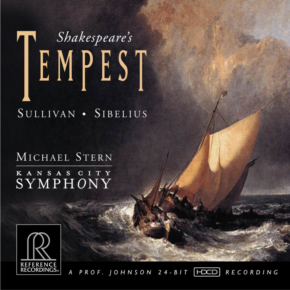 Michael Stern & Kansas City Symphony: Sullivan / Sibelius - The Tempest (HDCD, CD)