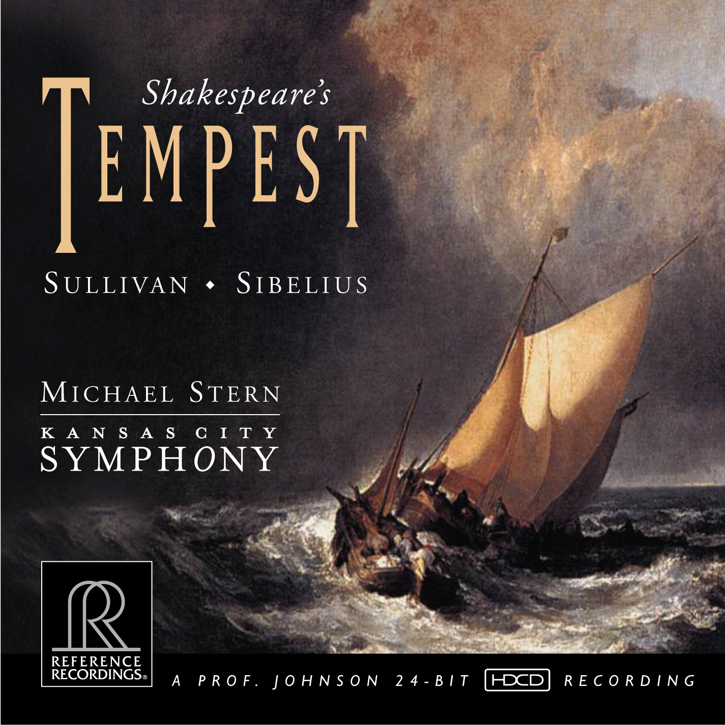 Michael Stern & Kansas City Symphony: Sullivan / Sibelius - The Tempest (HDCD, CD)