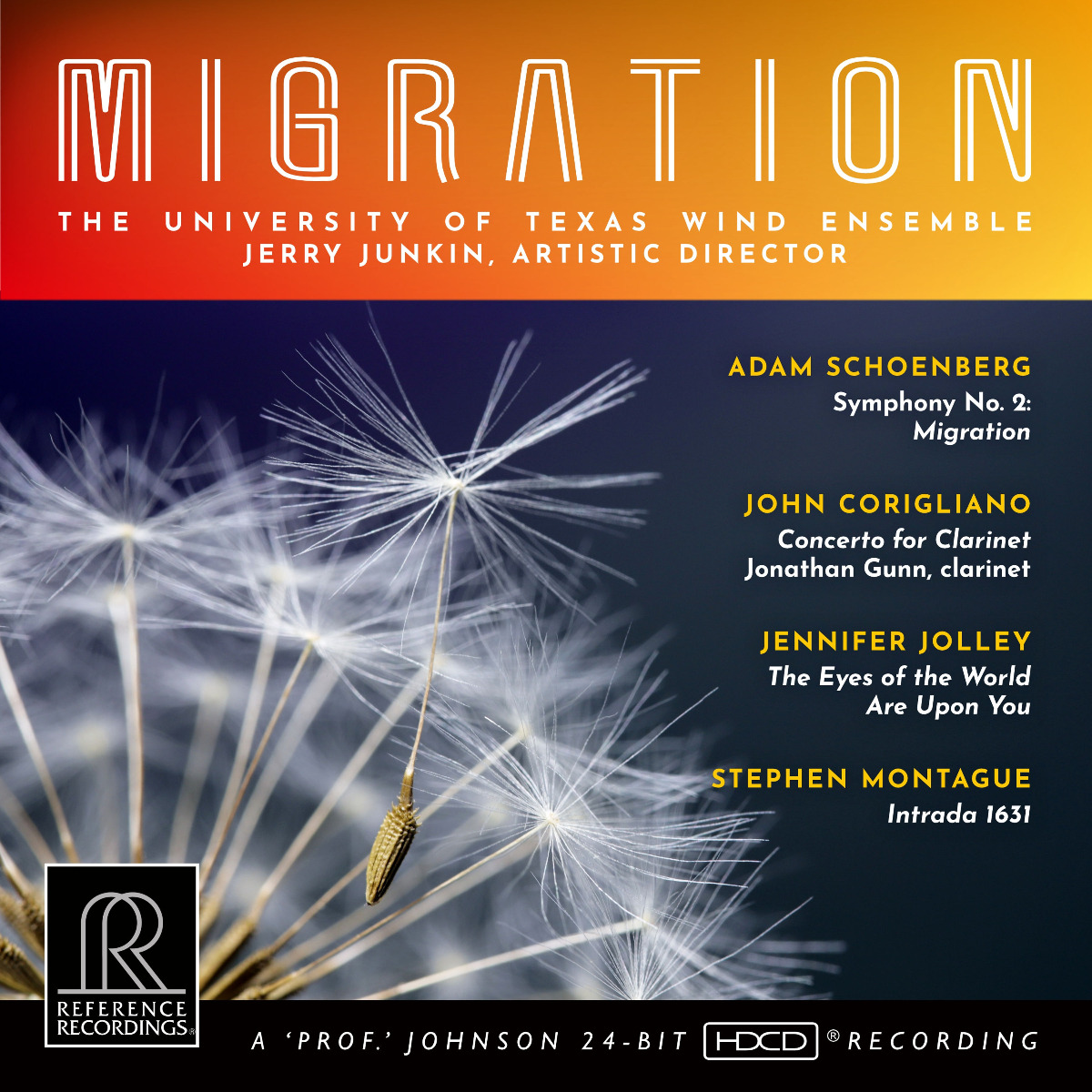 Jerry Junkin & The University of Texas Wind Ensemble – Migration (HDCD, CD)