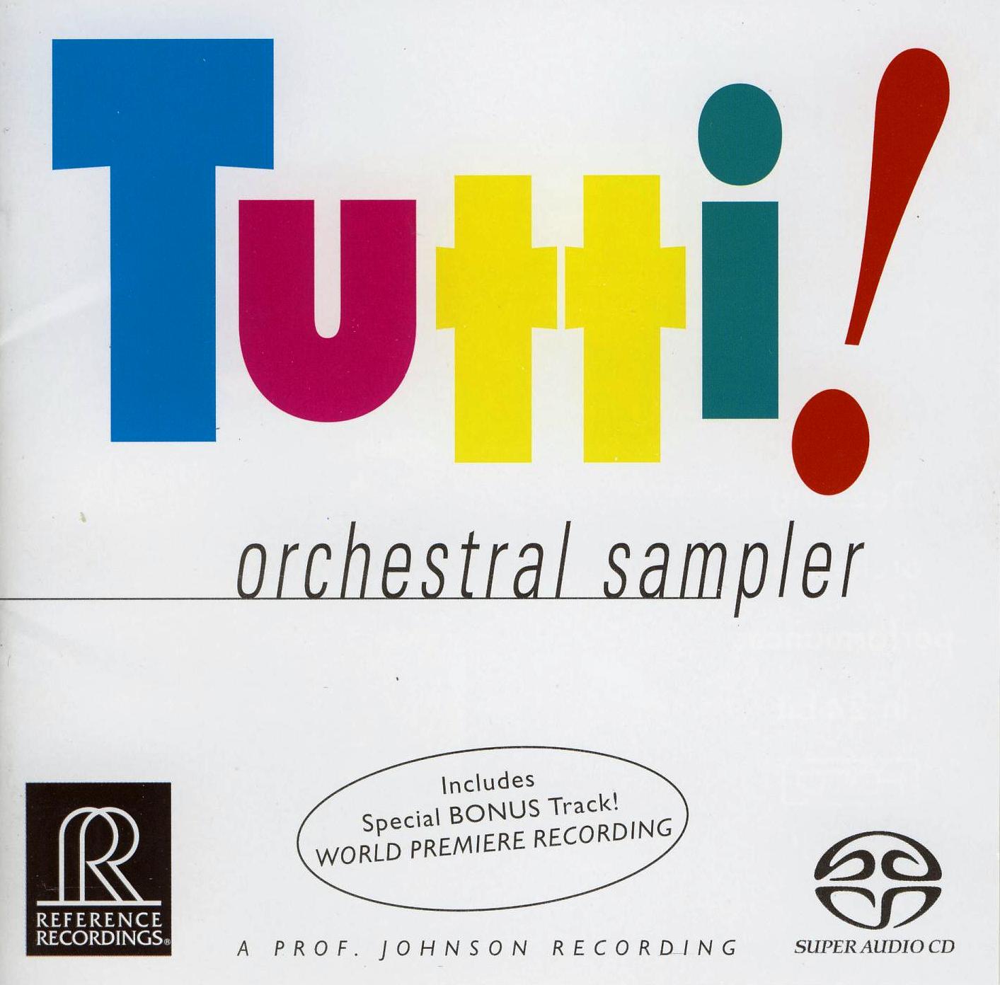 Tutti! - Orchestral Sampler (SACD) (SACD hibrid, HDCD)