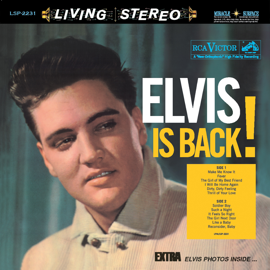 Elvis Presley - Elvis Is Back (Vinil 180g, LP)