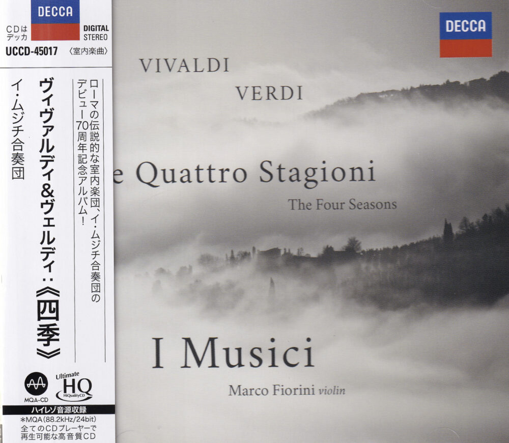 I Musici – Vivaldi & Verdi: The Four Seasons (UHQCD)