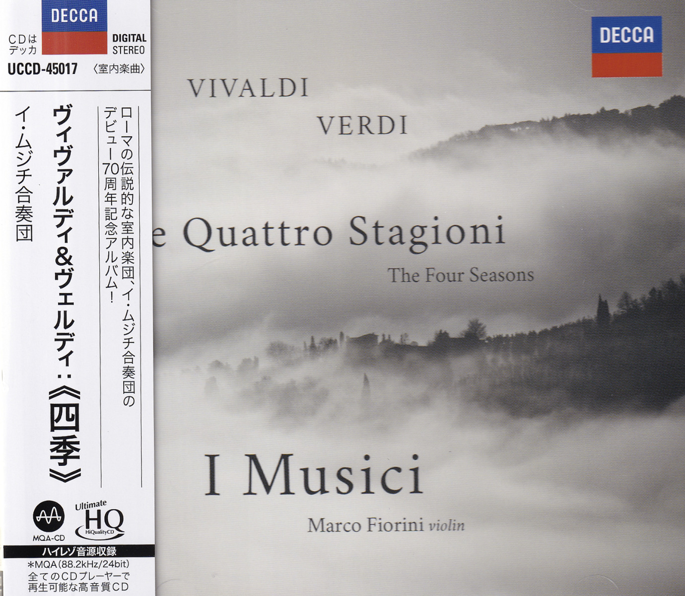 I Musici – Vivaldi & Verdi: The Four Seasons (UHQCD)