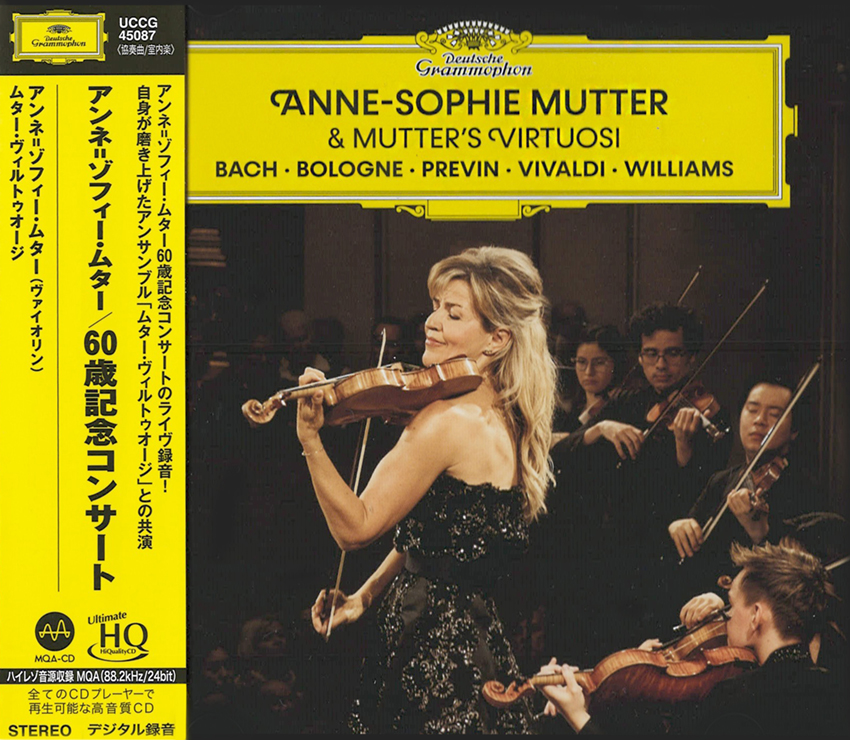 Anne Sophie Mutter & Mutter's Virtousi - Bach / Bologne / Previn / Vivaldi / Williams (UHQCD)