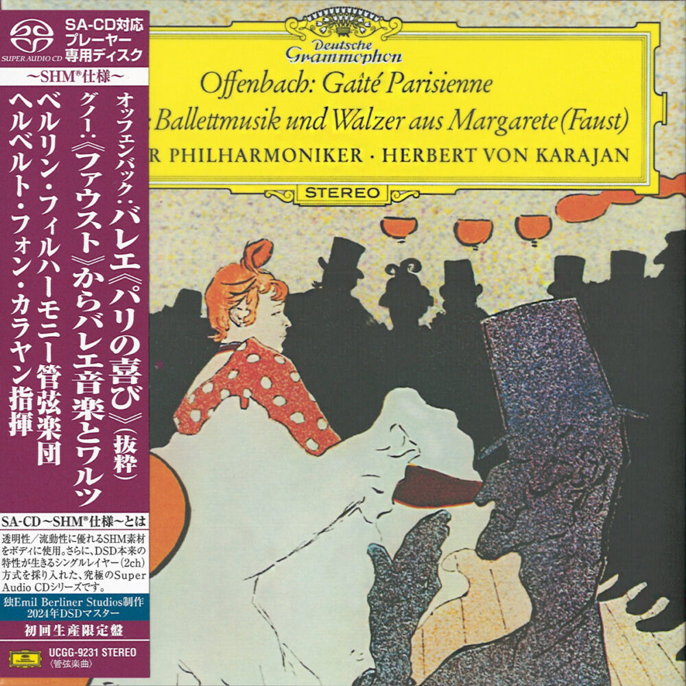 Herbert von Karajan & Berliner Philharmoniker: Offenbach - Gaité Parisienne; Gounod - Faust (SHM-SACD single layer)