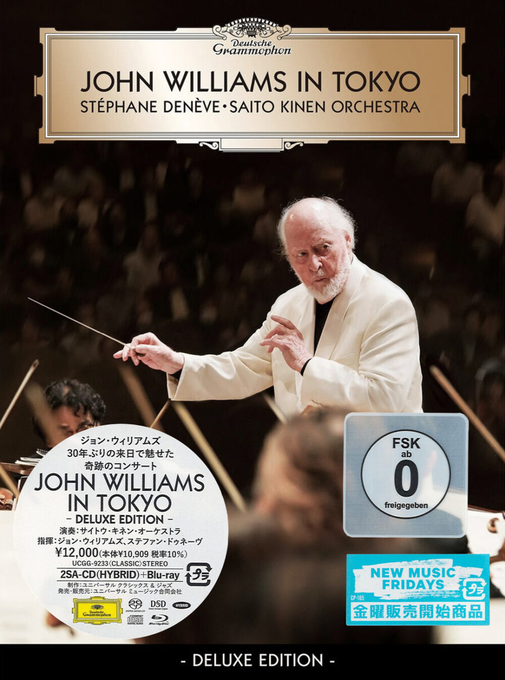 John Williams & Stéphane Denève & Saito Kinen Orchestra - John Williams in Tokyo (Deluxe Edition) (SACD hibrid dublu + Blu-ray)