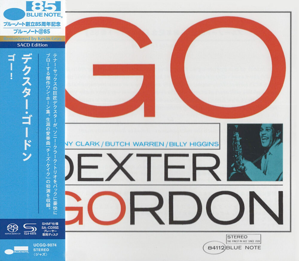 Dexter Gordon - GO! (SHM-SACD single layer)