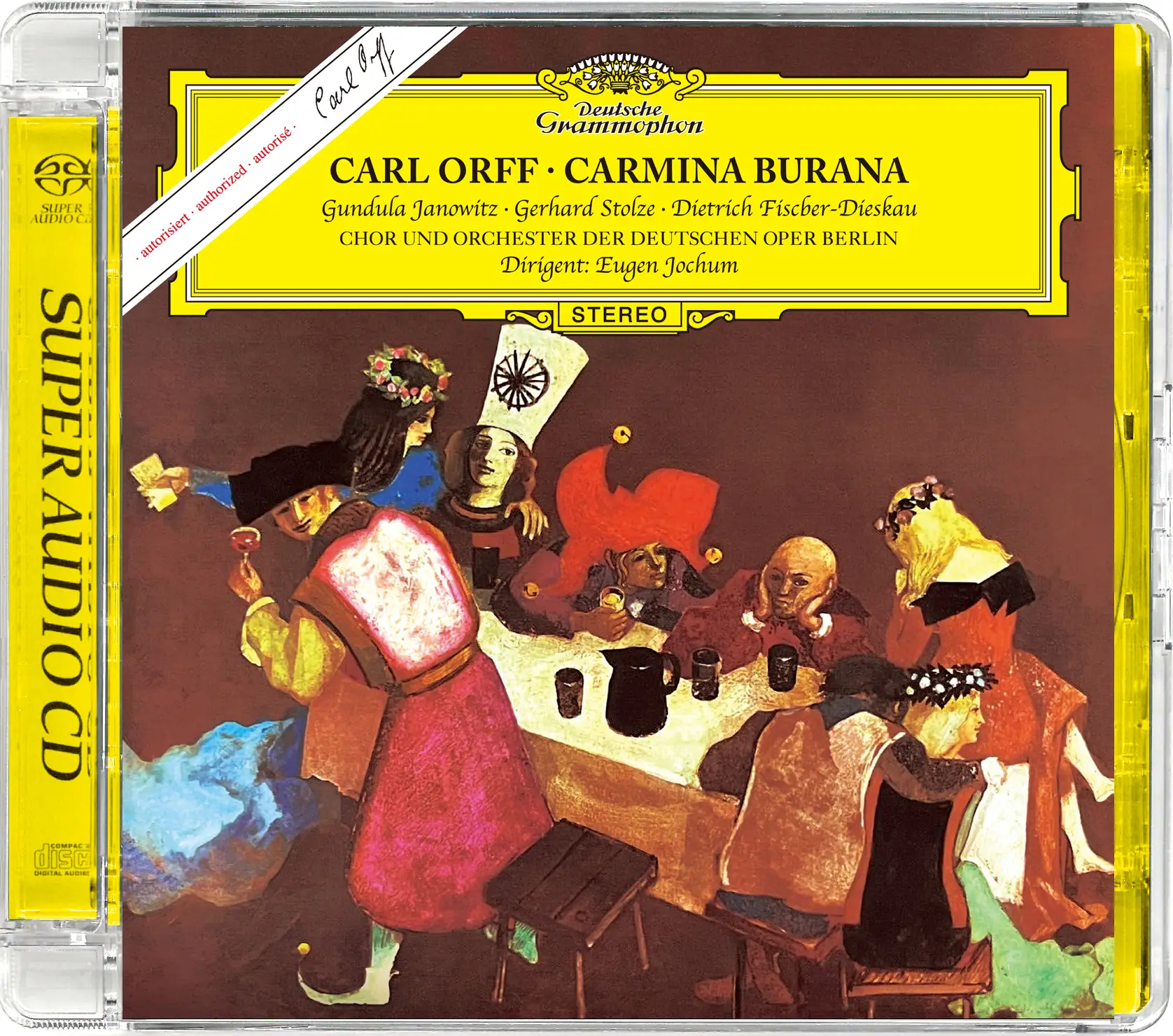 Eugen Jochum & Chor und Orchester der Deutschen Oper Berlin - Carl Orff: Carmina Burana (SACD hibrid)