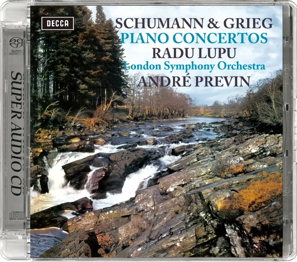 Radu Lupu / André Previn & London Symphony Orchestra – Schubert, Schumann & Grieg: Piano Concertos (SACD hibrid)