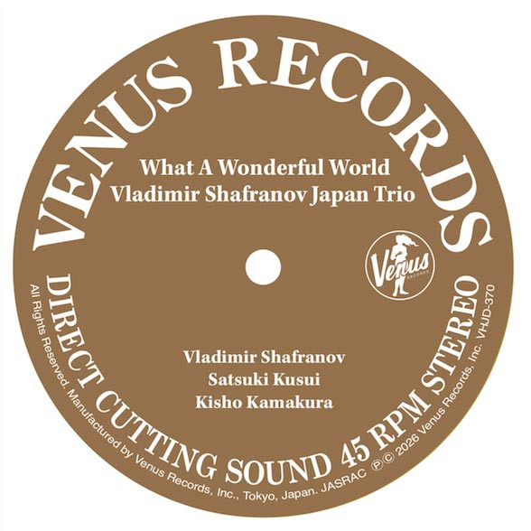 Vladimir Shafranov Japan Trio - What A Wonderful World (Vinil 180g, LP dublu)